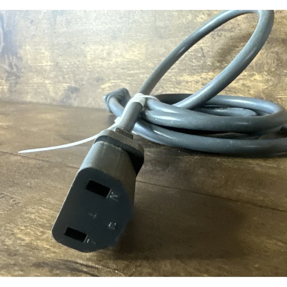 2-Pin / 2 Prong AC Power Cord for Volex VAC17S 10A 125V Gray E62405SP Tested
